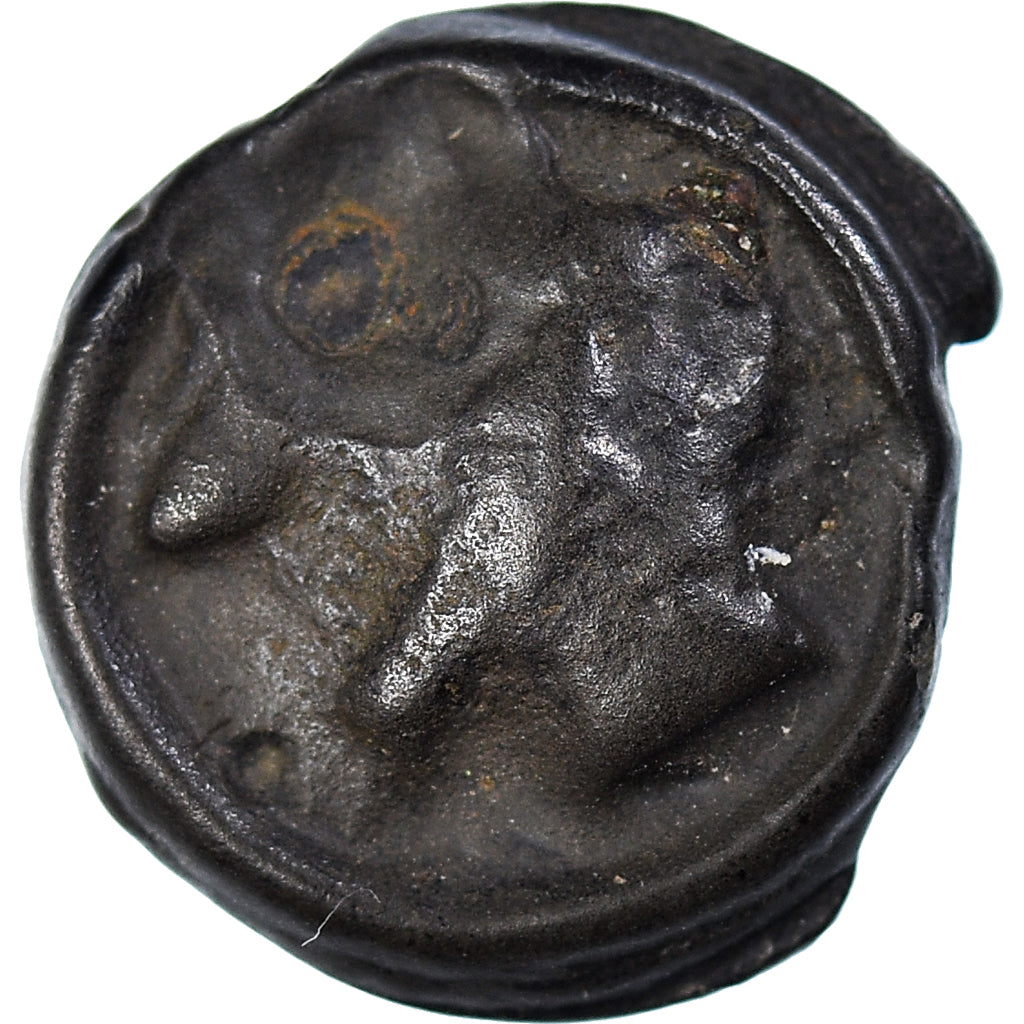 Coin, Turones, Potin, 80-50 BC, EF(40-45), Potin, Delestrée:3509var