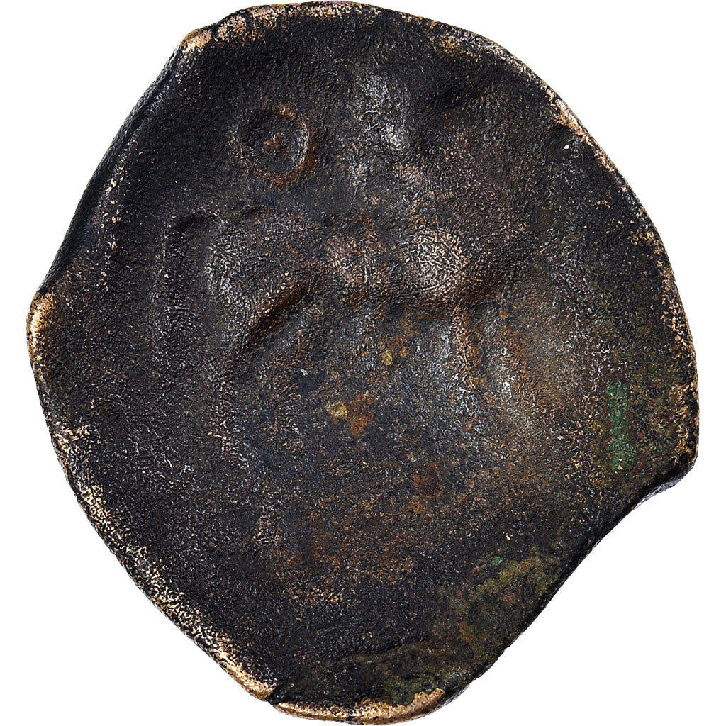 Moneda, Turones, Bronze, 80-50 BC, BC+, Aleación de bronce, Delestrée:3510
