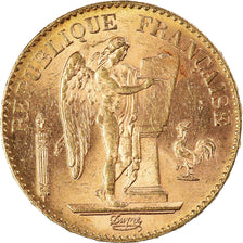 Moneda, Francia, Génie, 20 Francs, 1893, Paris, EBC, Oro, KM:825, Gadoury:1063