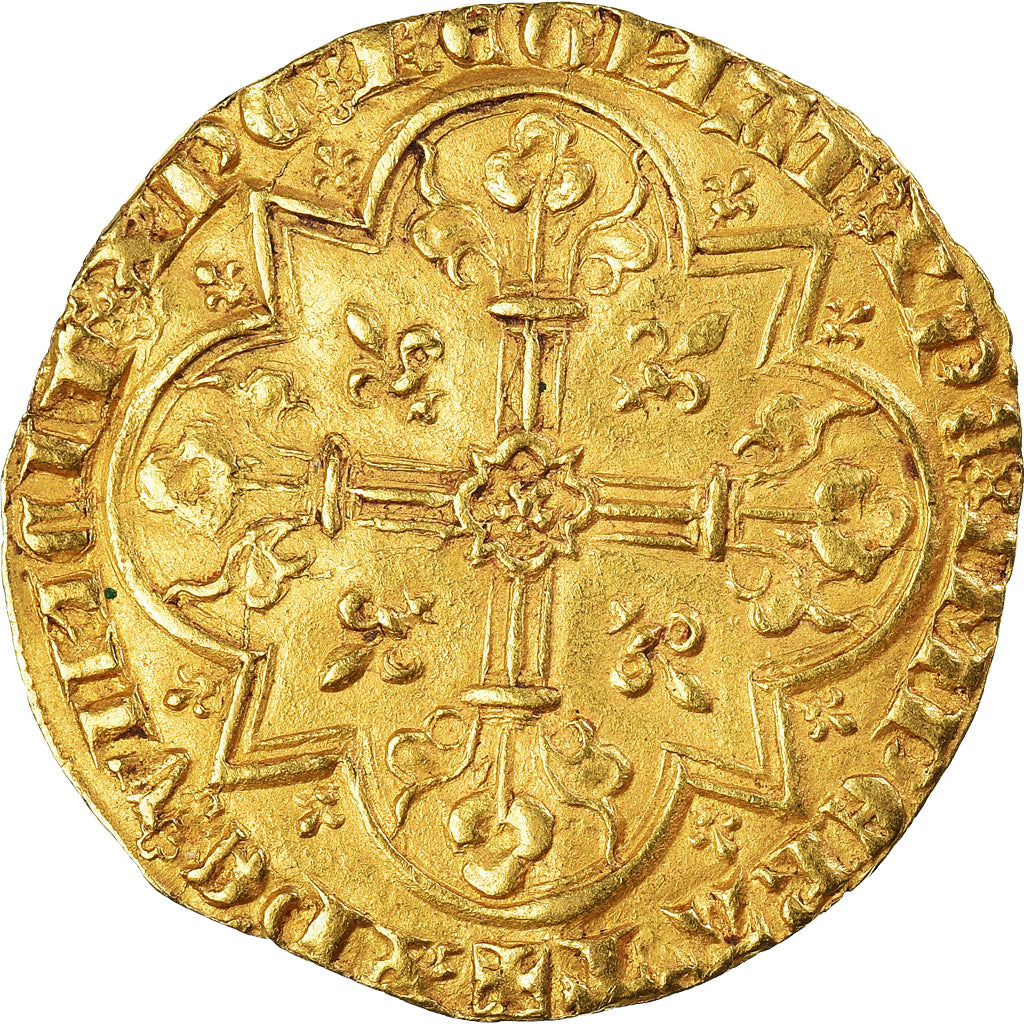 Coin, France, Jean II le Bon, Mouton d'or, AU(50-53), Gold, Duplessy:291