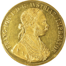 Moneta, Austria, Franz Joseph I, 4 Ducat, 1915, Vienna, Official restrike, SPL-