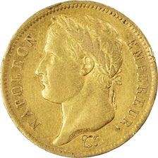 Munten, Frankrijk, Napoléon I, 40 Francs, 1812, Paris, ZF, Goud, KM:696.1