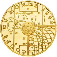 FRANCE, 50 Francs, 1996, KM #1145, MS(60-62), Gold, 8.45