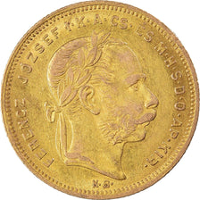 Monnaie, Hongrie, Franz Joseph I, 8 Forint 20 Francs, 1878, TTB+, Or, KM:455.1