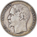 Moneda, Francia, Napoléon III, 5 Francs, 1852, Paris, BC+, Plata, KM:773.1