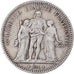 Coin, France, Hercule, 5 Francs, 1849, Strasbourg, VF(30-35), Silver, KM:756.2