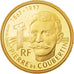 FRANCE, 500 Francs, 1991, Paris, KM #1000, MS(63), Gold, 17.00