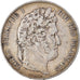Coin, France, Louis-Philippe, 5 Francs, 1845, Bordeaux, VF(30-35), Silver