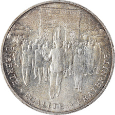 Munten, Frankrijk, Libération de Paris, 100 Francs, 1994, PR, Zilver