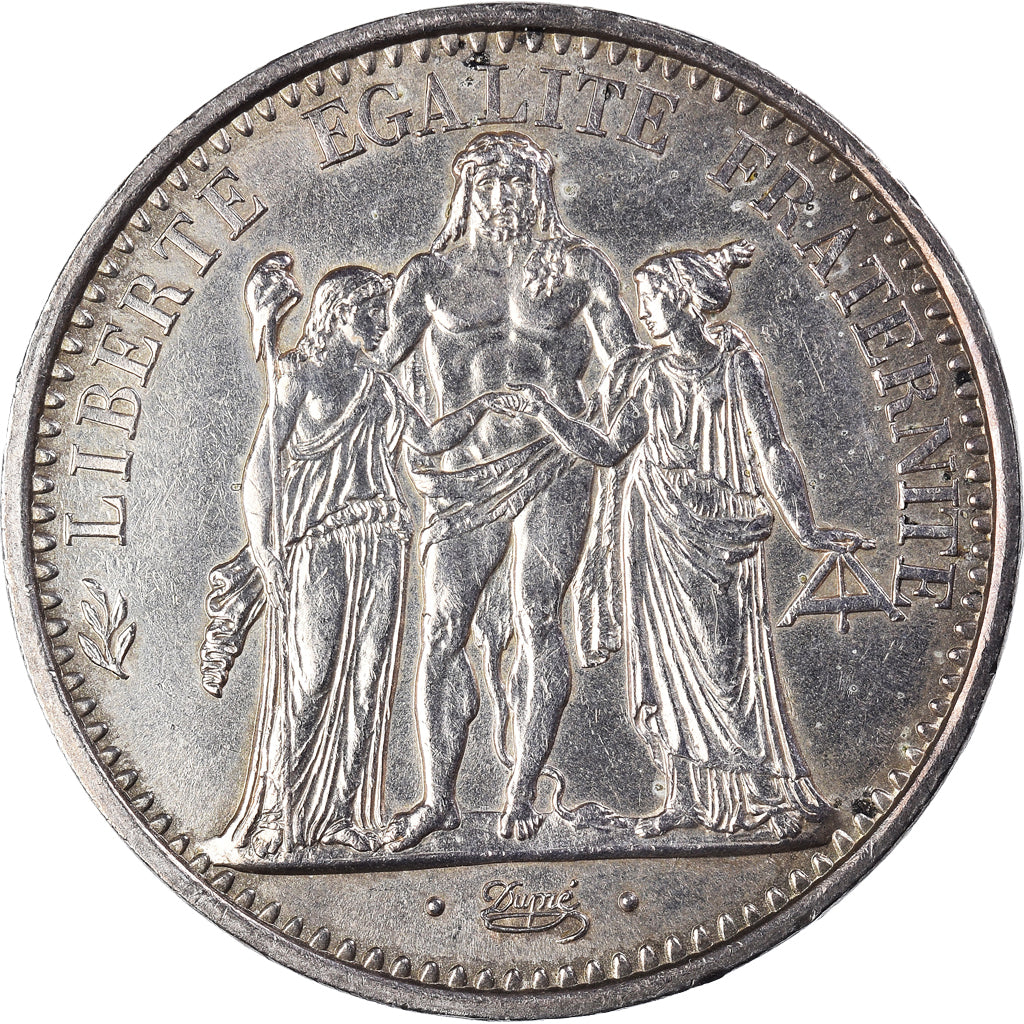Coin, France, Hercule, 10 Francs, 1969, Paris, AU(55-58), Silver, KM:932