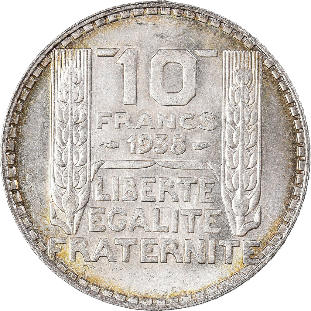 Coin, France, 10 Francs, 1938, Paris, MS(63), Silver, KM:878, Gadoury:801