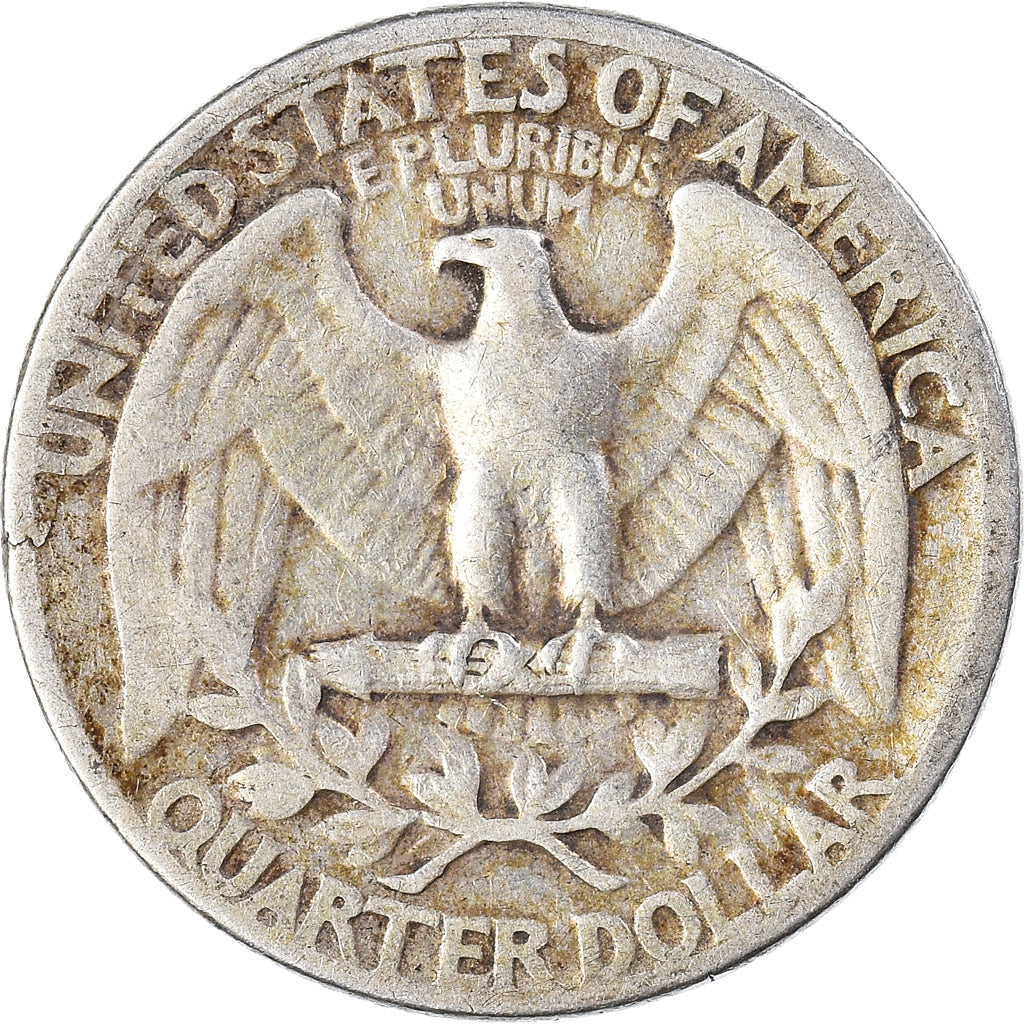Coin, United States, Washington Quarter, Quarter, 1942, U.S. Mint, Philadelphia