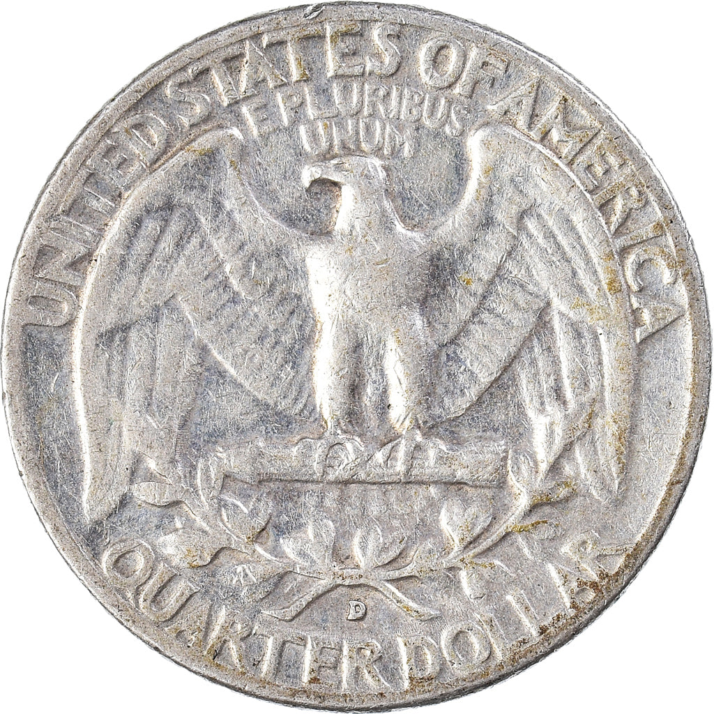 Coin, United States, Washington Quarter, Quarter, 1958, U.S. Mint, Denver