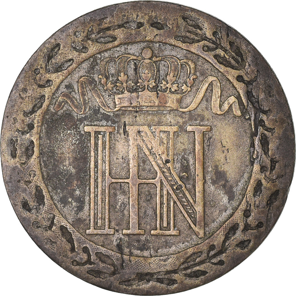 Moneta, Stati tedeschi, WESTPHALIA, Jerome, 20 Centimes, 1812, Cassel, MB+