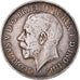 Coin, Great Britain, George V, Florin, Two Shillings, 1914, AU(50-53), Silver