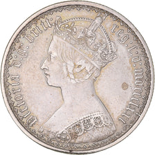 Coin, Great Britain, Victoria, Florin, Two Shillings, 1871, London, EF(40-45)