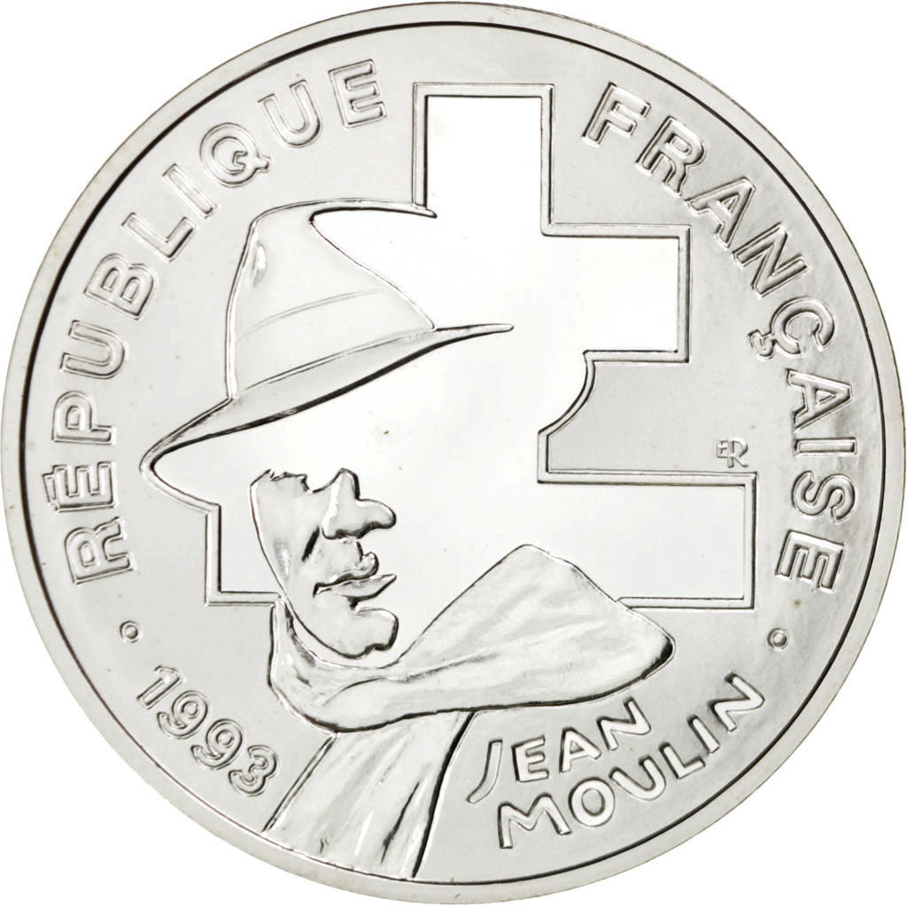 FRANCE, 100 Francs, 1993, KM #1023, MS(65-70), Silver, 22.20