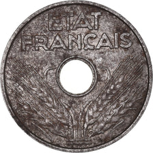 Moneta, Francia, État français, 20 Centimes, 1944, BB, Ferro, KM:900.2a