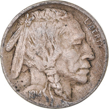 Munten, Verenigde Staten, Buffalo Nickel, 5 Cents, 1914, Philadelphia, FR+