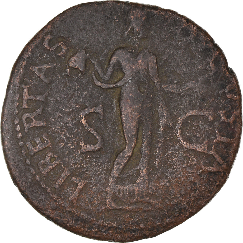 Coin, Claudius, As, 41-50, Rome, VF(30-35), Bronze, RIC:95