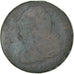 Coin, France, Louis XVI, 2 sols français, 2 Sols, 1792, Strasbourg, F(12-15)