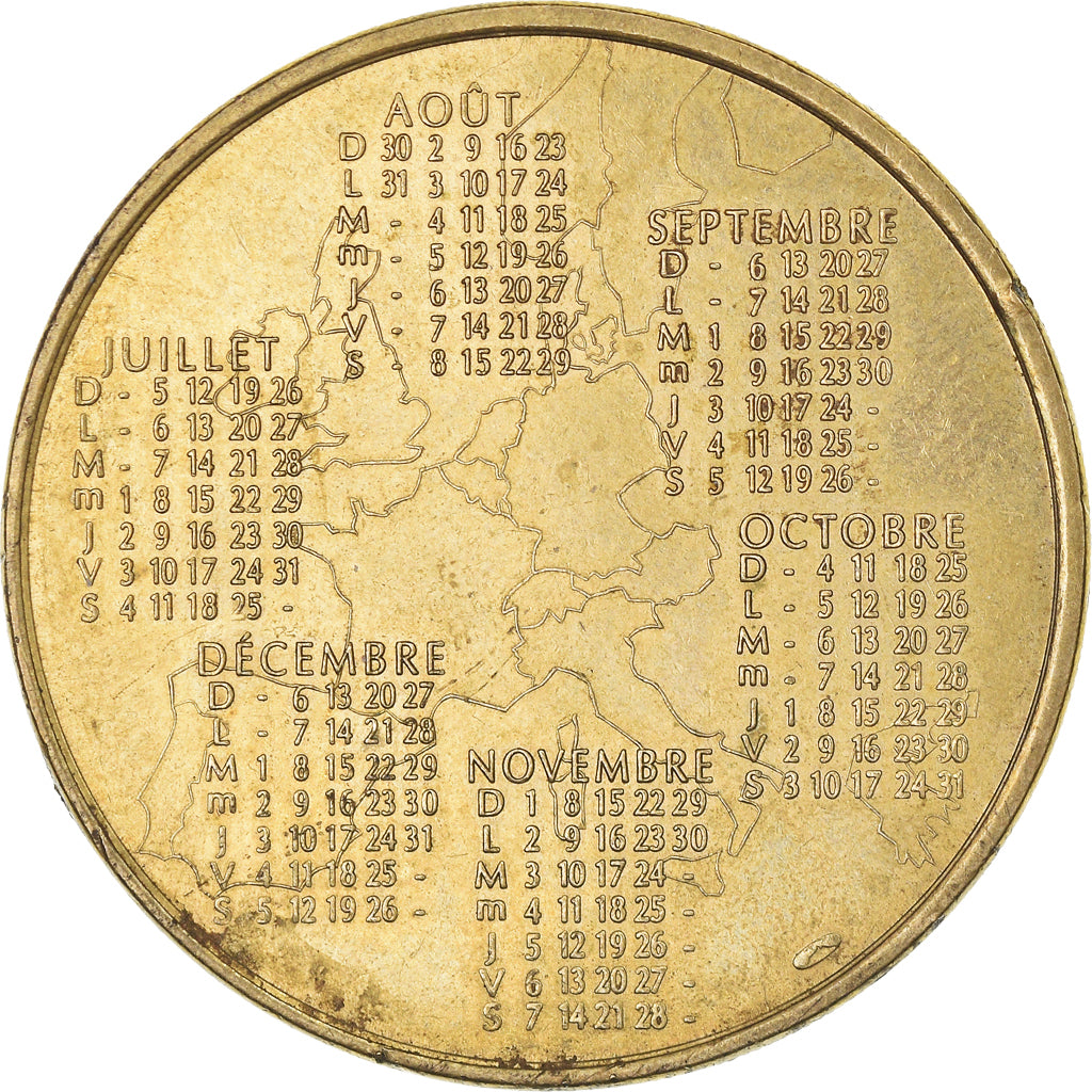 France, Jeton, 20e anniversaire de SEDAO, 1998, MDP, TTB+, Cupro-nickel