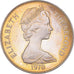 Moneta, Isola di Ascensione, 25 Pence, Crown, 1978, Pobjoy Mint, SPL, Argento
