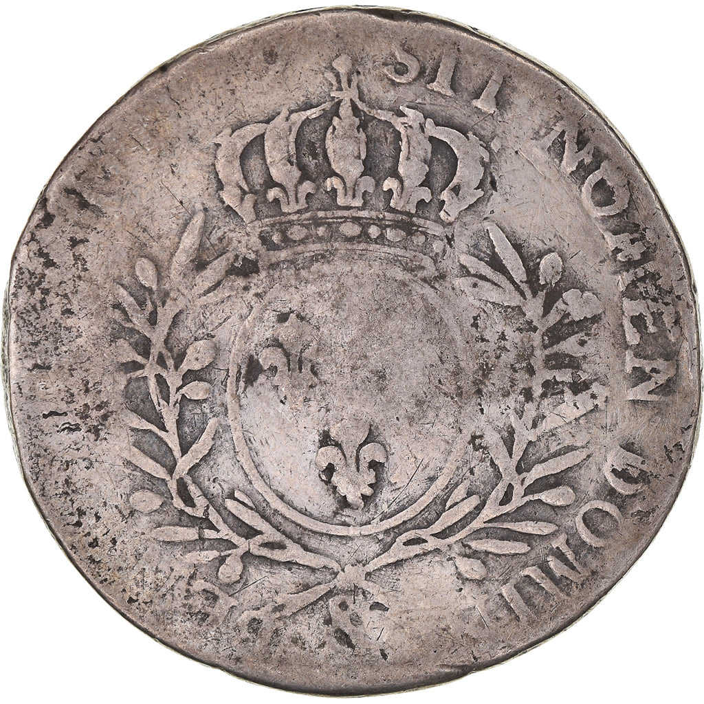 Münze, Frankreich, Louis XV, 1/2 Écu aux branches d'olivier, 1/2 ECU, 44 Sols