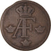 Coin, Sweden, Adolf Frederick, Ore, S.M., 1763, VF(20-25), Copper, KM:460