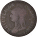 Moneta, Francja, Dupré, 5 Centimes, AN 7, Paris, VF(20-25), Brązowy, KM:640.1