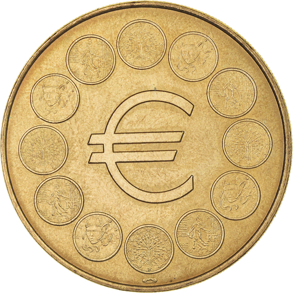 Francia, Token, SEDAO L'€URO VAUT 6,55957 FRANCS, 1998, MDP, SPL