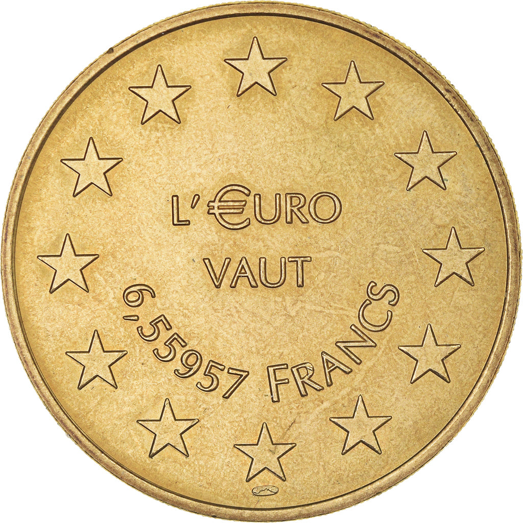 Francia, Token, SEDAO L'€URO VAUT 6,55957 FRANCS, 1998, MDP, SPL