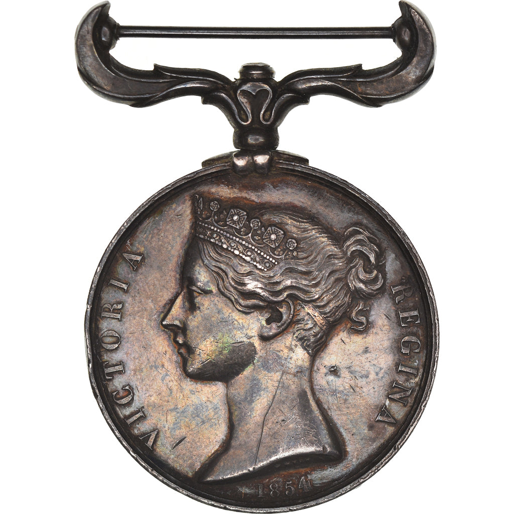 Reino Unido, Guerre de Crimée, Reine Victoria, Medal, 1854, Qualidade Muito