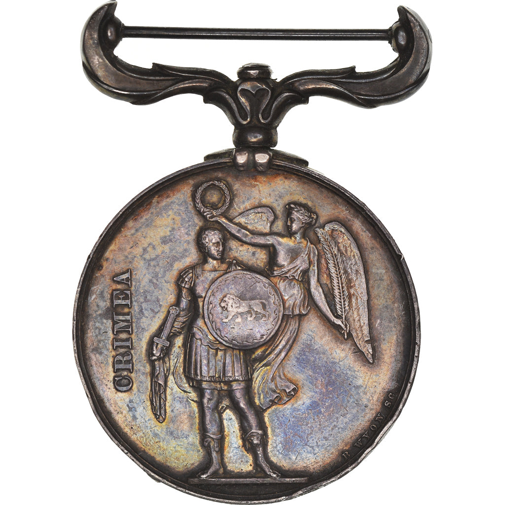 Reino Unido, Guerre de Crimée, Reine Victoria, Medal, 1854, Qualidade Muito