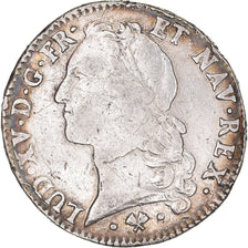 Coin, France, Louis XV, Écu au bandeau, Ecu, 1766, Bayonne, VF(30-35), Silver