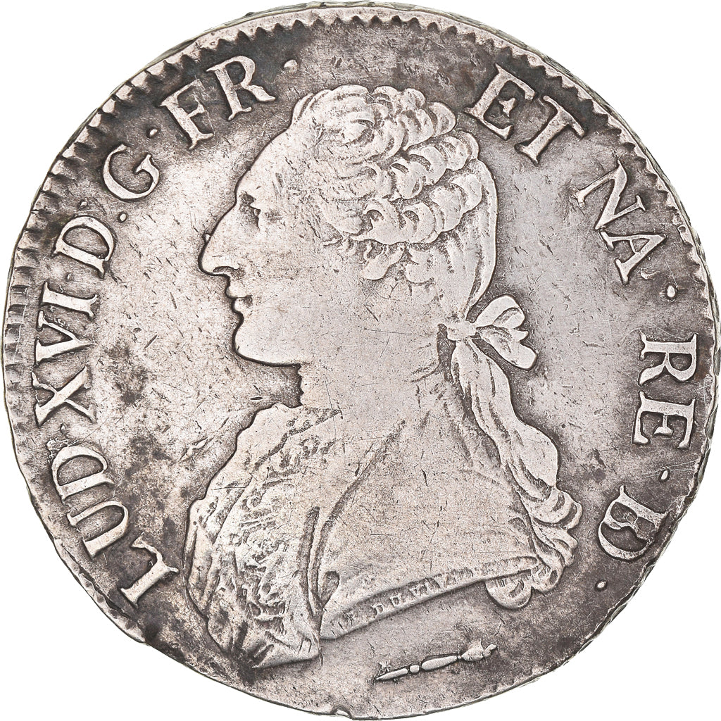 Monnaie, France, Louis XVI, Ecu, 1785, Pau, TB+, Argent, Gadoury:356a, KM:572