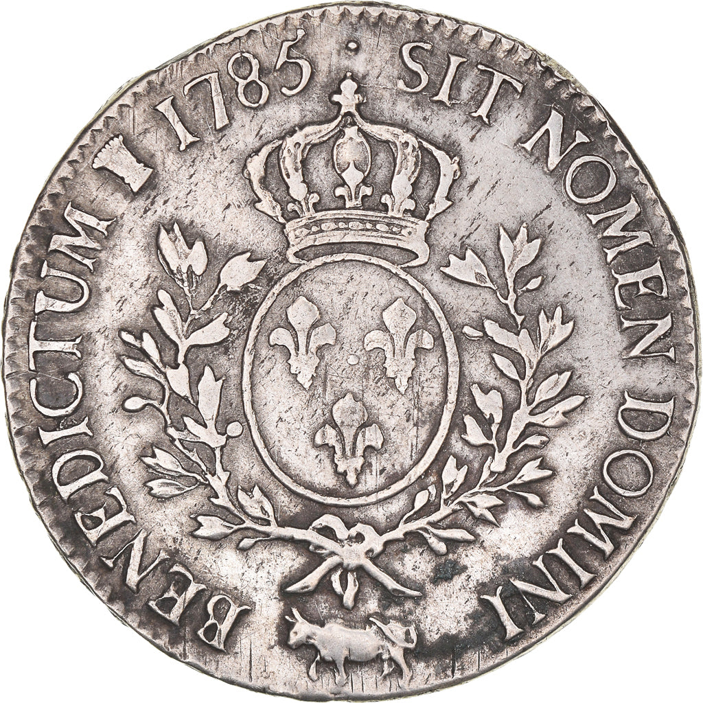 Monnaie, France, Louis XVI, Ecu, 1785, Pau, TB+, Argent, Gadoury:356a, KM:572