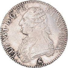 Monnaie, France, Louis XVI, Écu aux branches d'olivier, Ecu, 1790, Paris, TTB