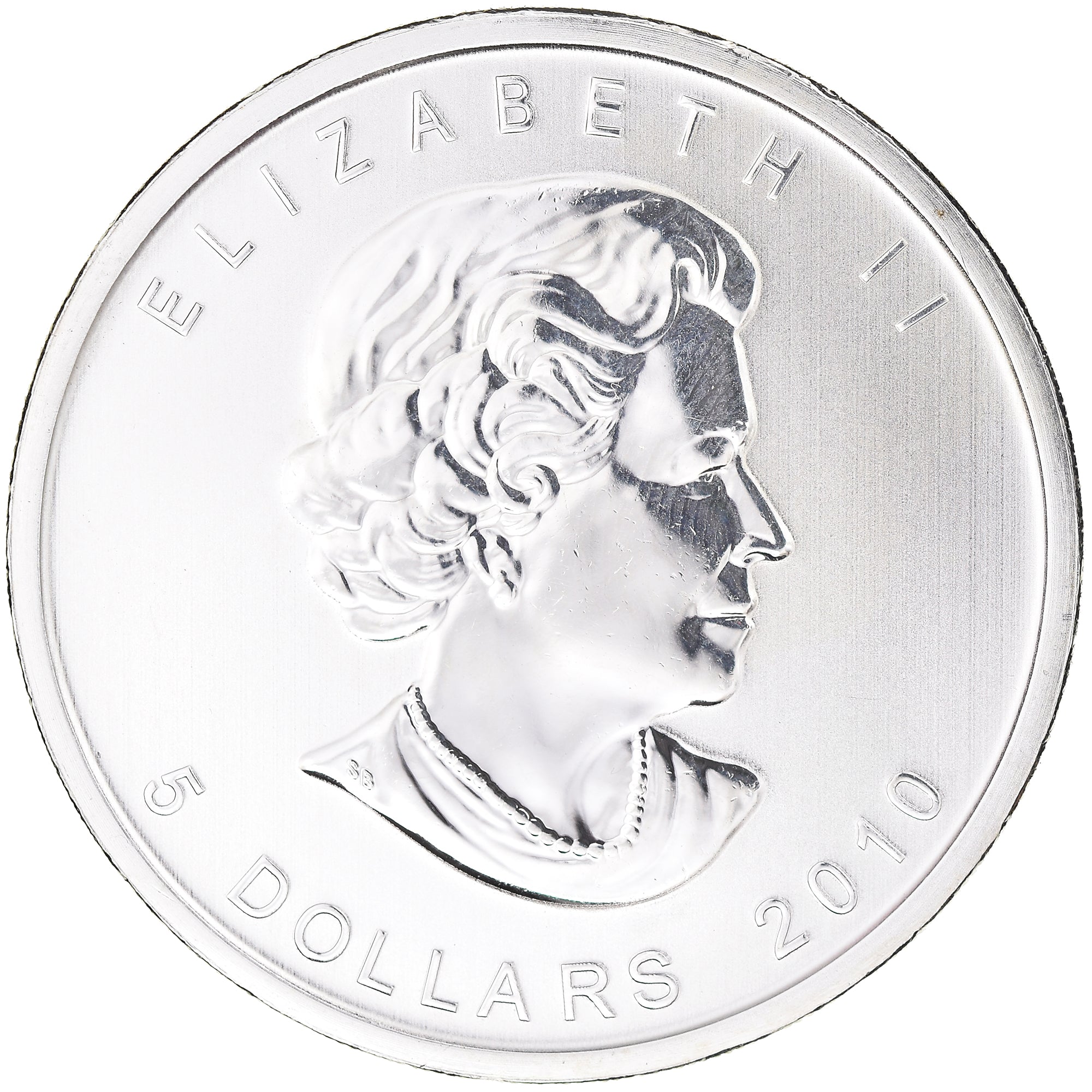 Münze, Kanada, Elizabeth II, 5 Dollars, 2010, Royal Canadian Mint, 1 Oz, UNZ