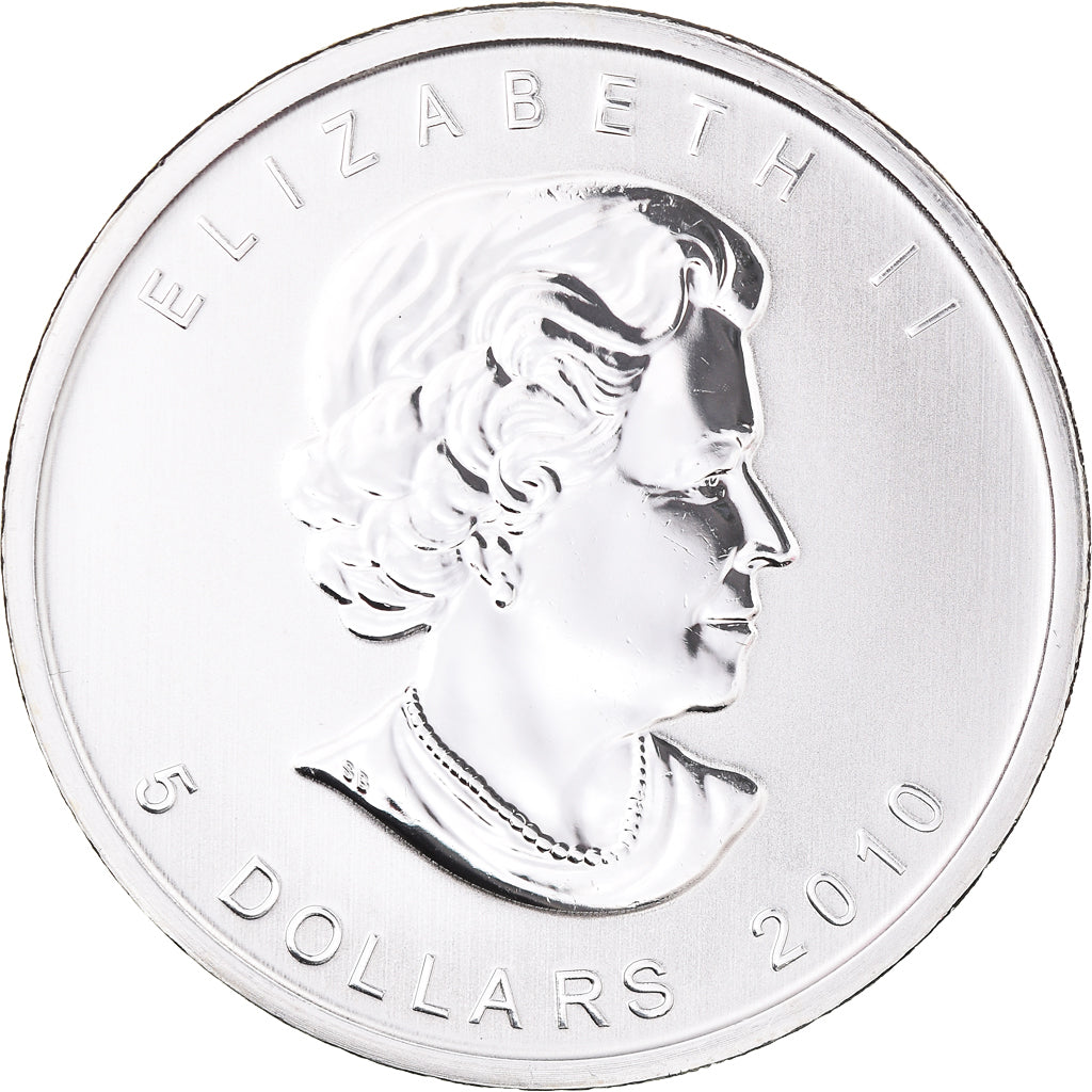 Münze, Kanada, Elizabeth II, 5 Dollars, 2010, Royal Canadian Mint, 1 Oz, UNZ+