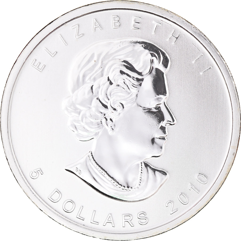 Coin, Canada, Elizabeth II, 5 Dollars, 2010, Royal Canadian Mint, 1 Oz, MS(64)