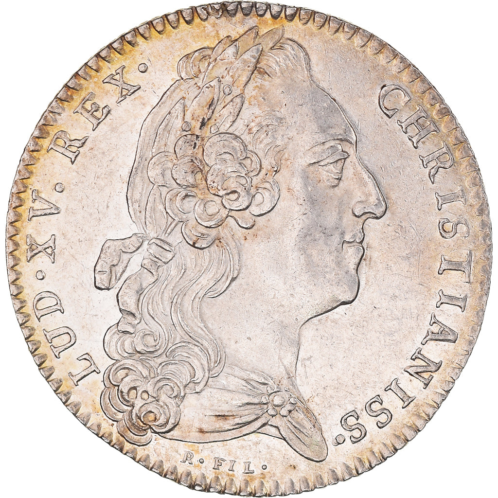 France, Token, Royal, États de Bretagne, Rennes, 1766, AU(55-58), Silver