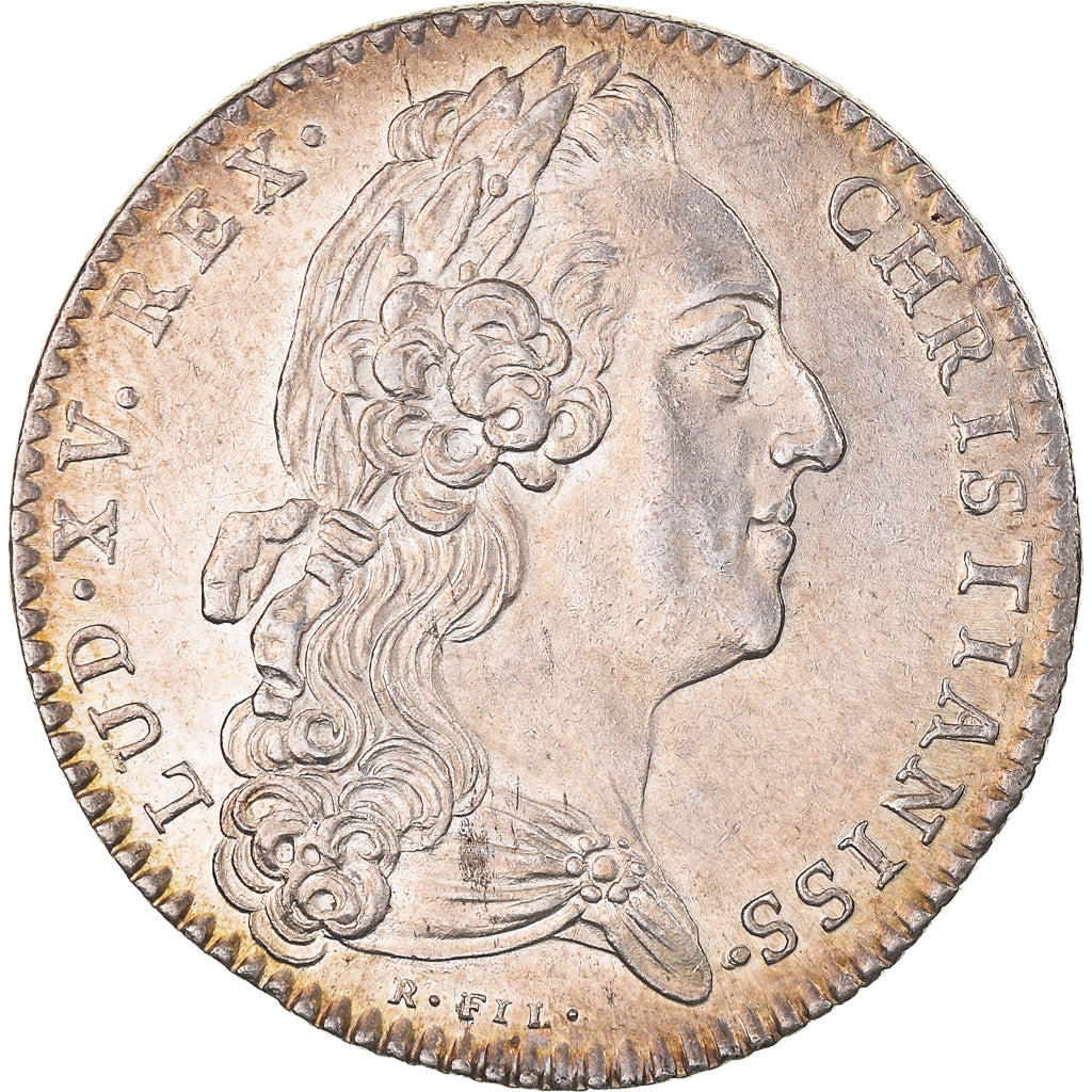 France, Token, Royal, États de Bretagne, Rennes, 1766, AU(55-58), Silver