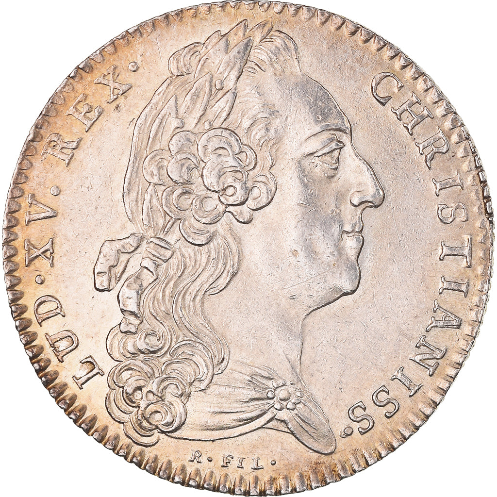 France, Token, Royal, États de Bretagne, Rennes, 1766, AU(55-58), Silver