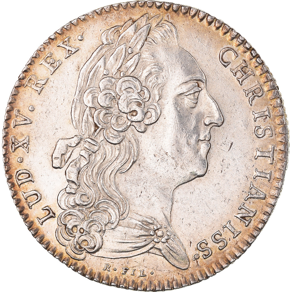 France, Token, Royal, États de Bretagne, Rennes, 1766, AU(55-58), Silver
