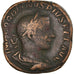 Moneta, Gordian III, Sesterzio, 244, Roma, BB, Bronzo, RIC:328