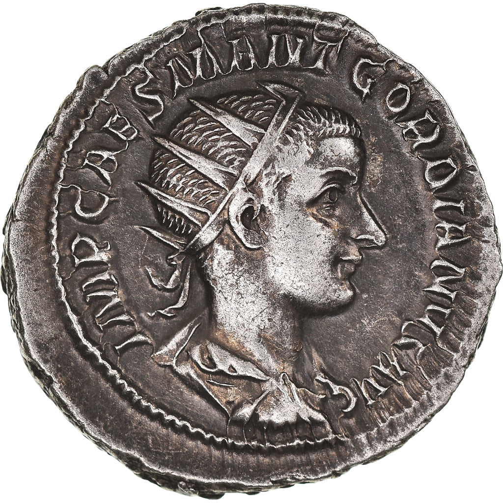 Coin, Gordian III, Antoninianus, 238, Roma, AU(55-58), Billon, RIC:4.