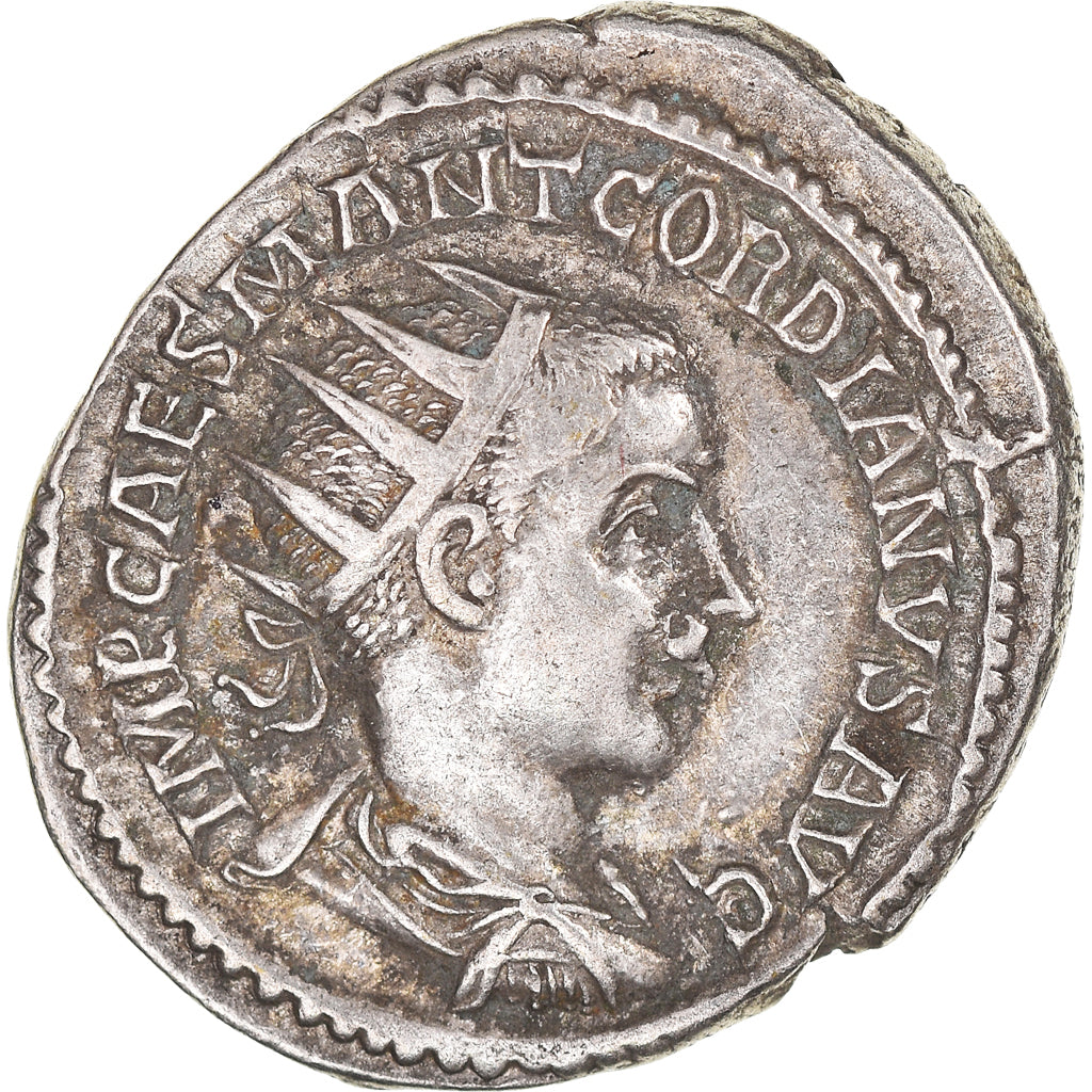 Moneta, Gordian III, Antoninianus, 238-244, Antioch, BB+, Biglione, RIC:18