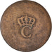 Coin, General Colony, Sol, Sol Estampé, VF(30-35), Billon, Lecompte:278a