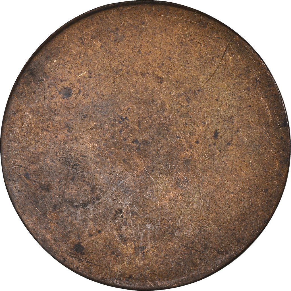 Coin, General Colony, Sol, Sol Estampé, VF(30-35), Billon, Lecompte:278a